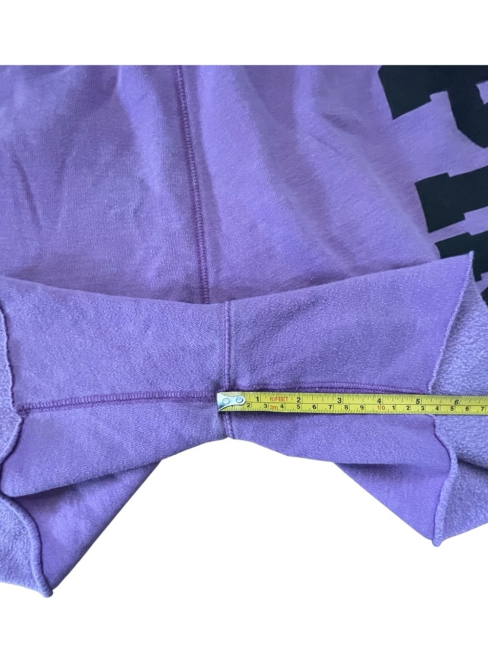 PINK Victoria’s Secret Purple Lounge Shorts Logo Graphic Elastic Waist shorts - Picture 7 of 8